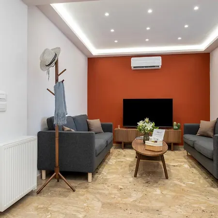 Urban Elegance, 3-bedroom Flat In Heart Of Chania Apartman Hriszí Aktí Haniá